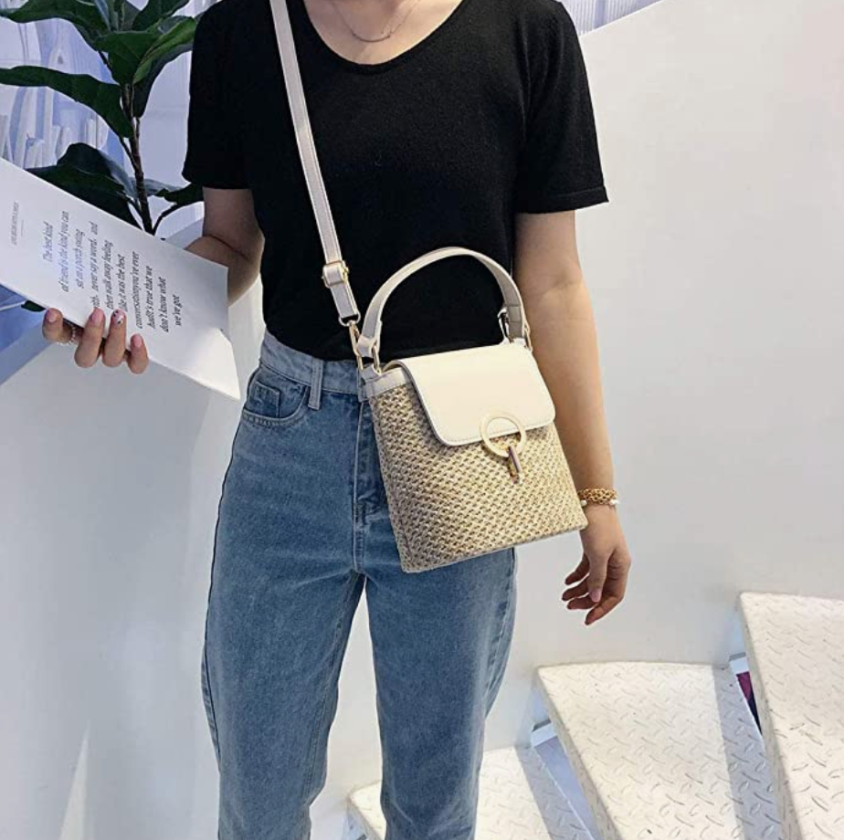 Eva Strohtasche Chic – Natürlich sowie Elegant
