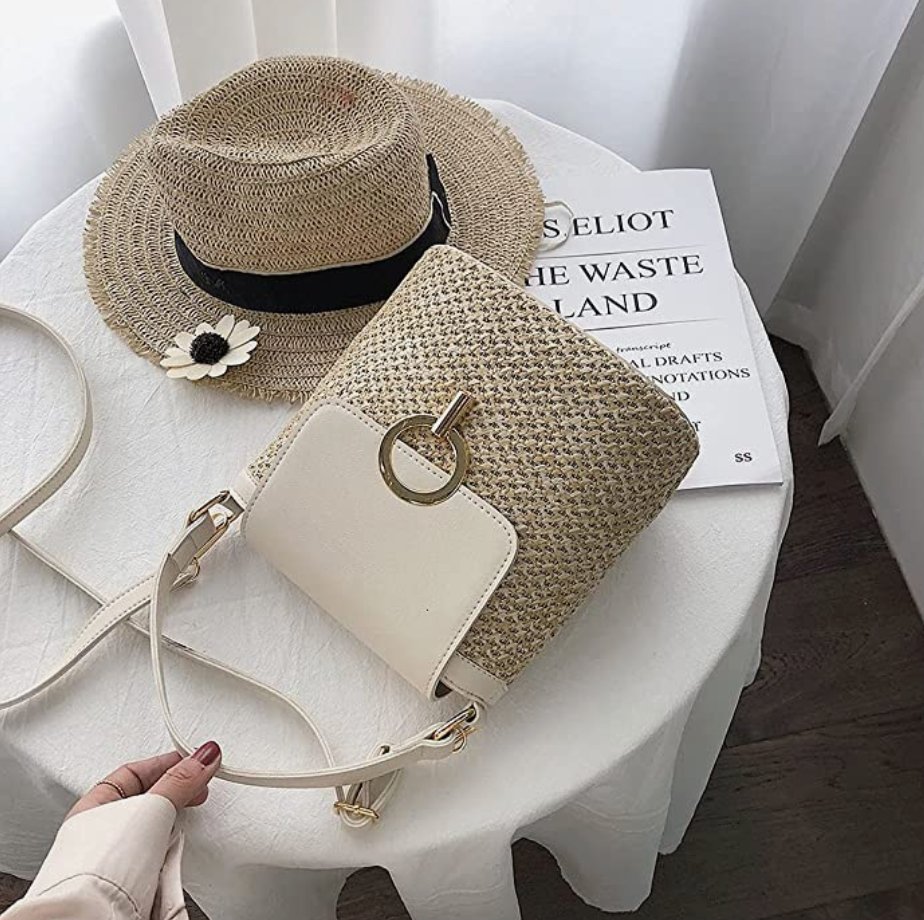 Eva Strohtasche Chic – Natürlich sowie Elegant