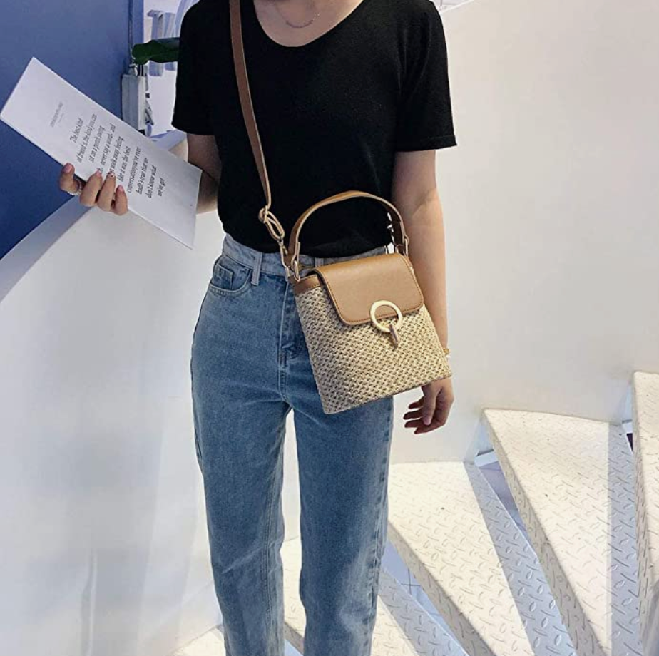Eva Strohtasche Chic – Natürlich sowie Elegant