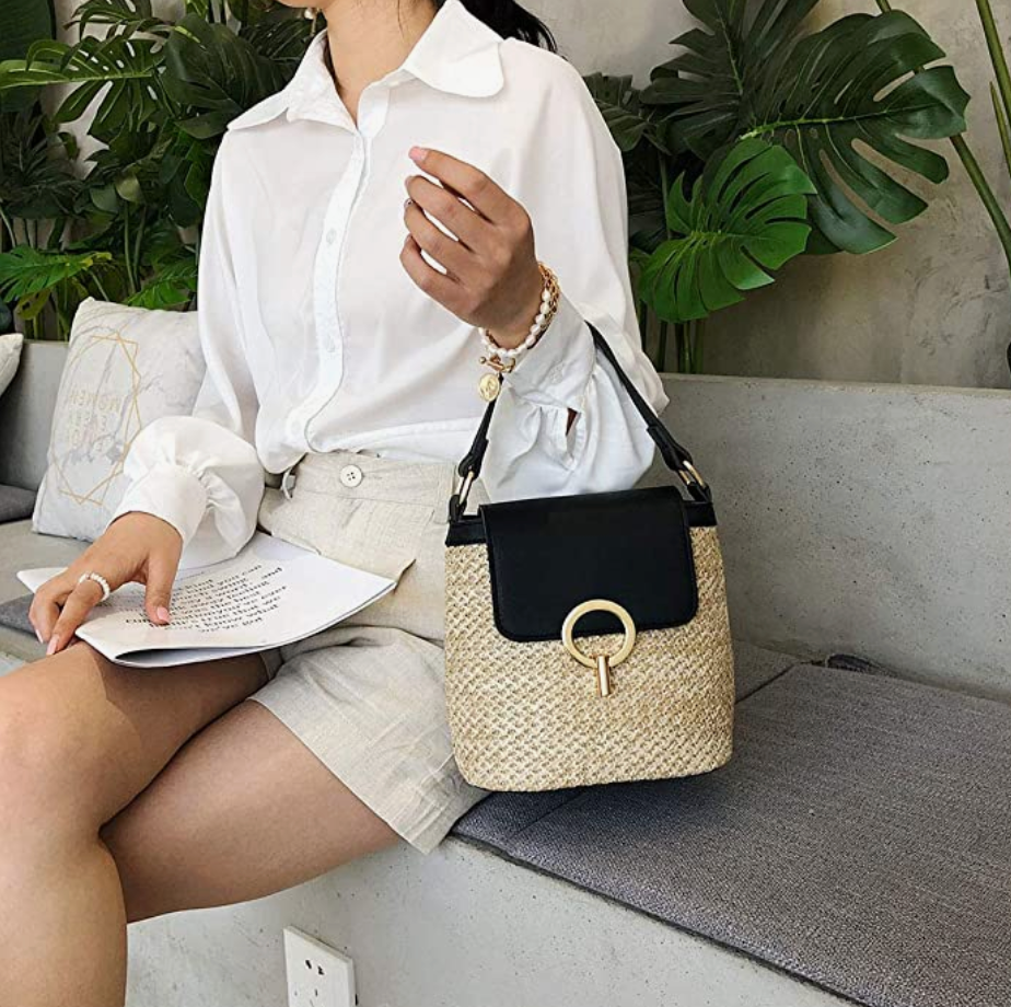 Eva Strohtasche Chic – Natürlich sowie Elegant