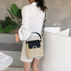 Eva Strohtasche Chic – Natürlich sowie Elegant