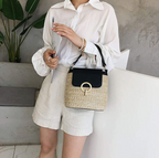 Eva Strohtasche Chic – Natürlich sowie Elegant