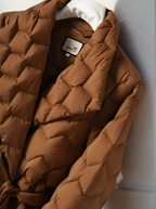 Sophie Gefütterter Mantel – Elegant, Warm und Elegant