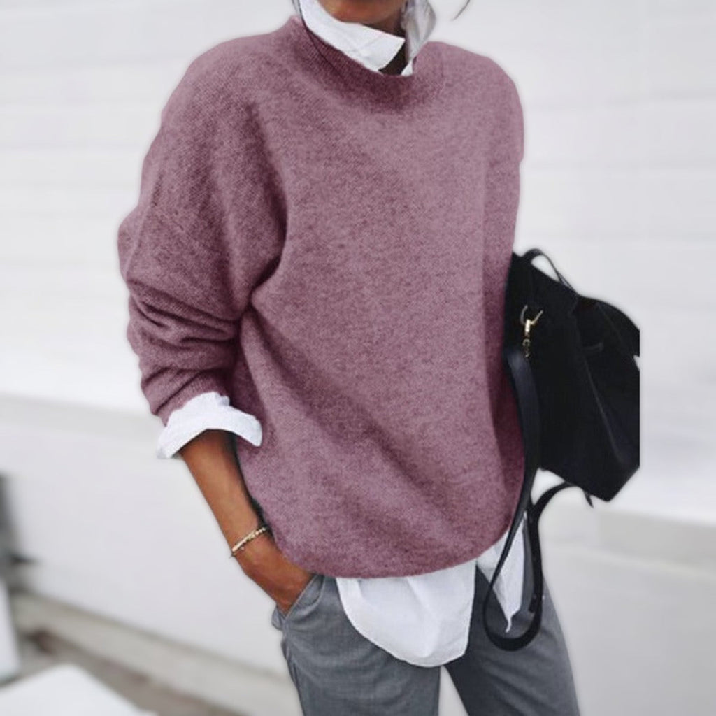 Zeitloser bequemer Pullover
