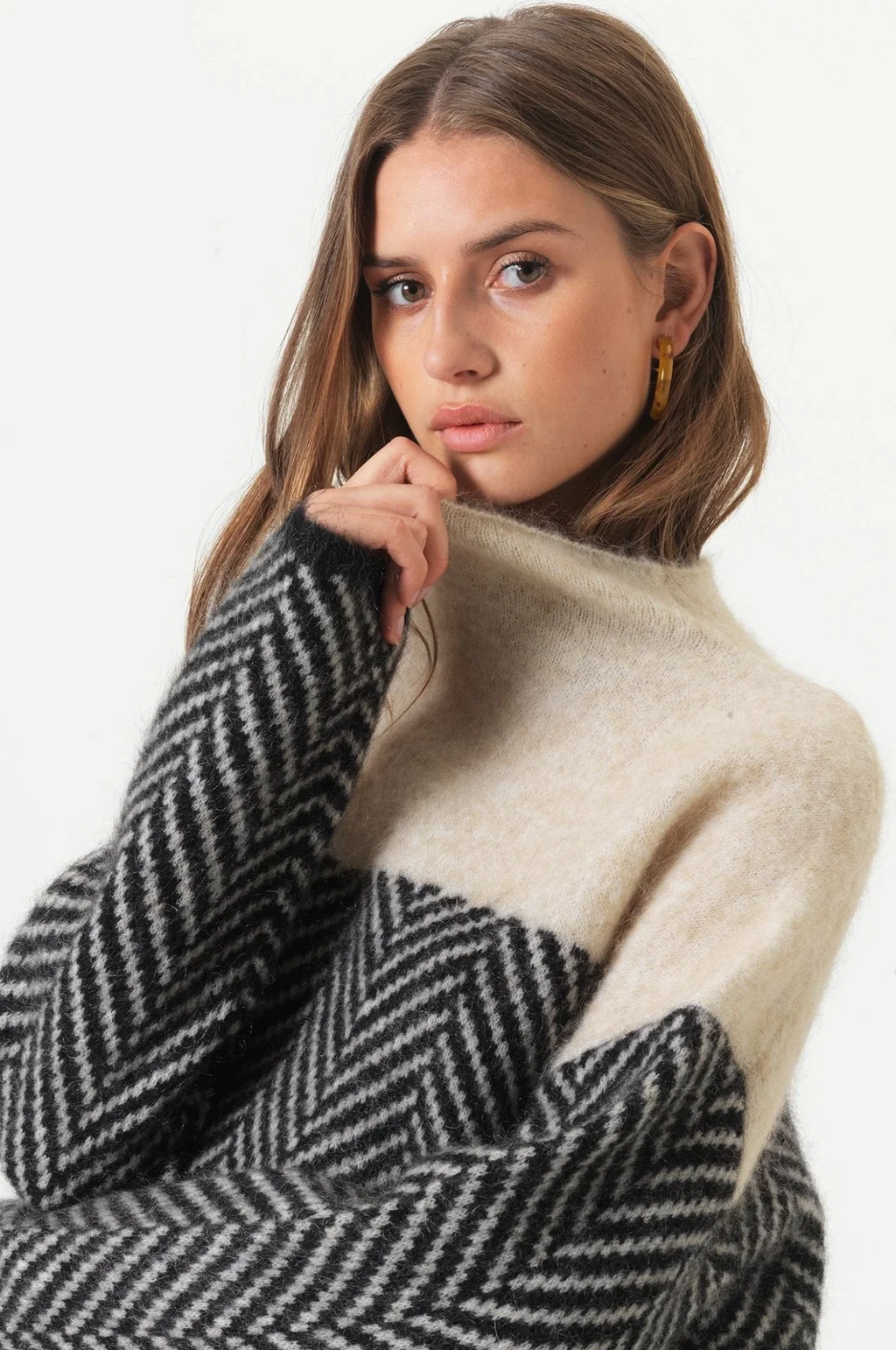 Damen Rollkragenpullover