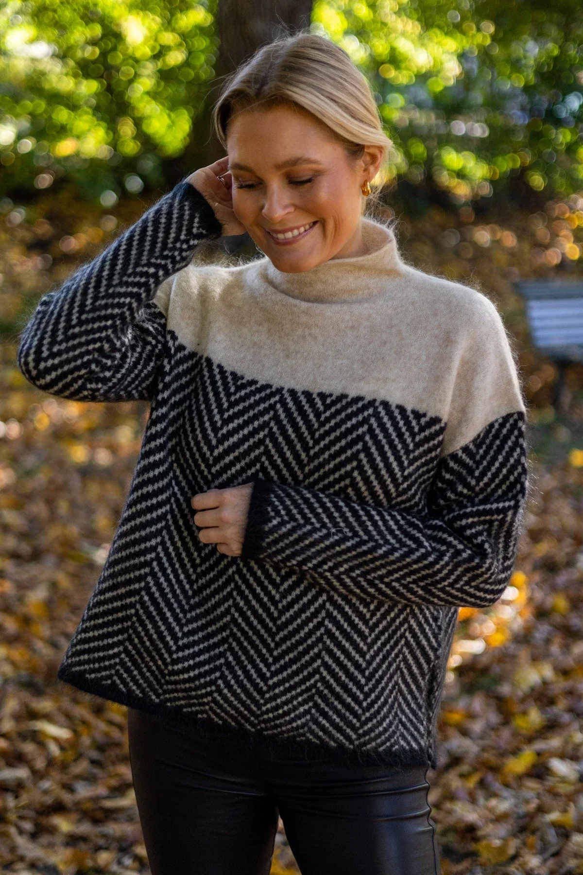 Damen Rollkragenpullover