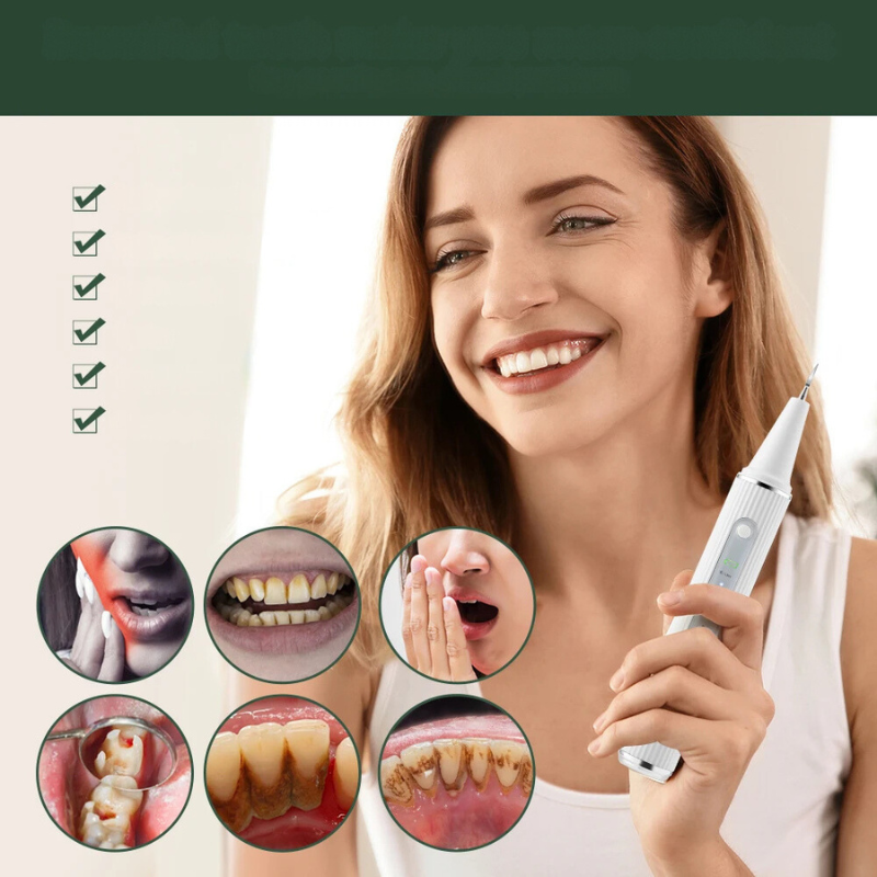 SmileBright Ultraschall-Zahnreiniger – Frisch, Strahlend sowie Gesund