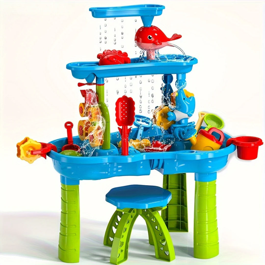 Splash Fun Wassertafel: Interaktive Außenspieltafel für Kinder