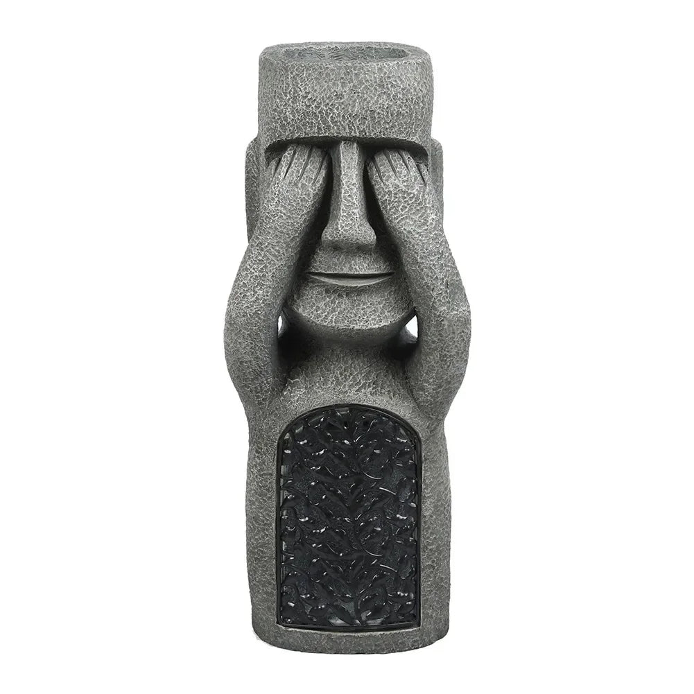 Gartenfiguren inklusive Charakter – Set aus drei verspielten Skulpturen