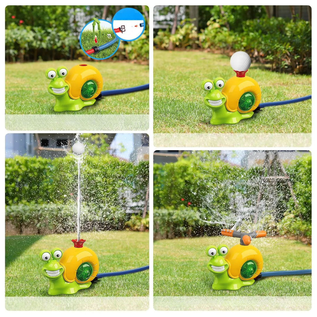 Waterfun Schnecken Baseball-Set – Sportliches Spielen sowie Spritzen