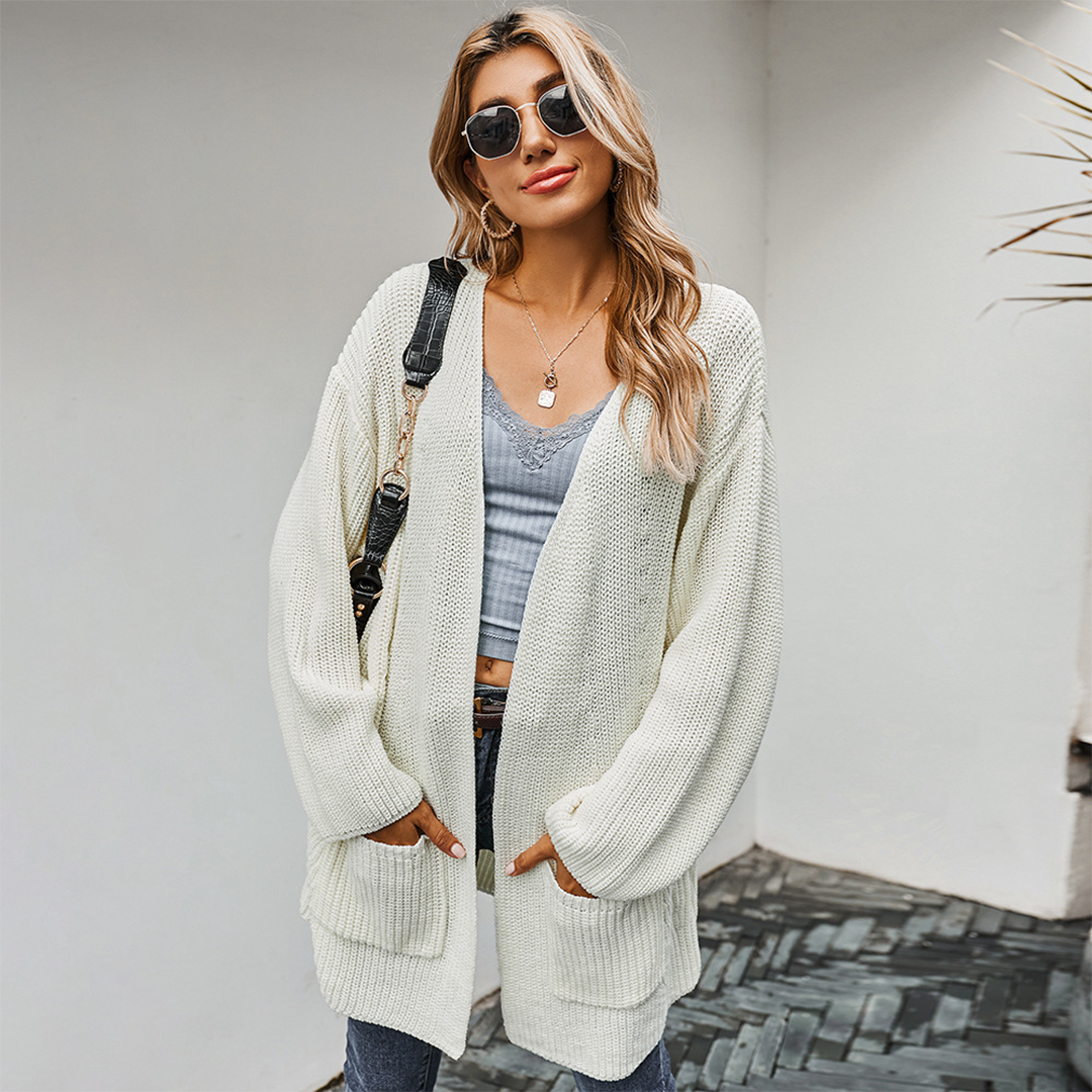 Luna – Elegantes sowie komfortables Damenstrickjacke