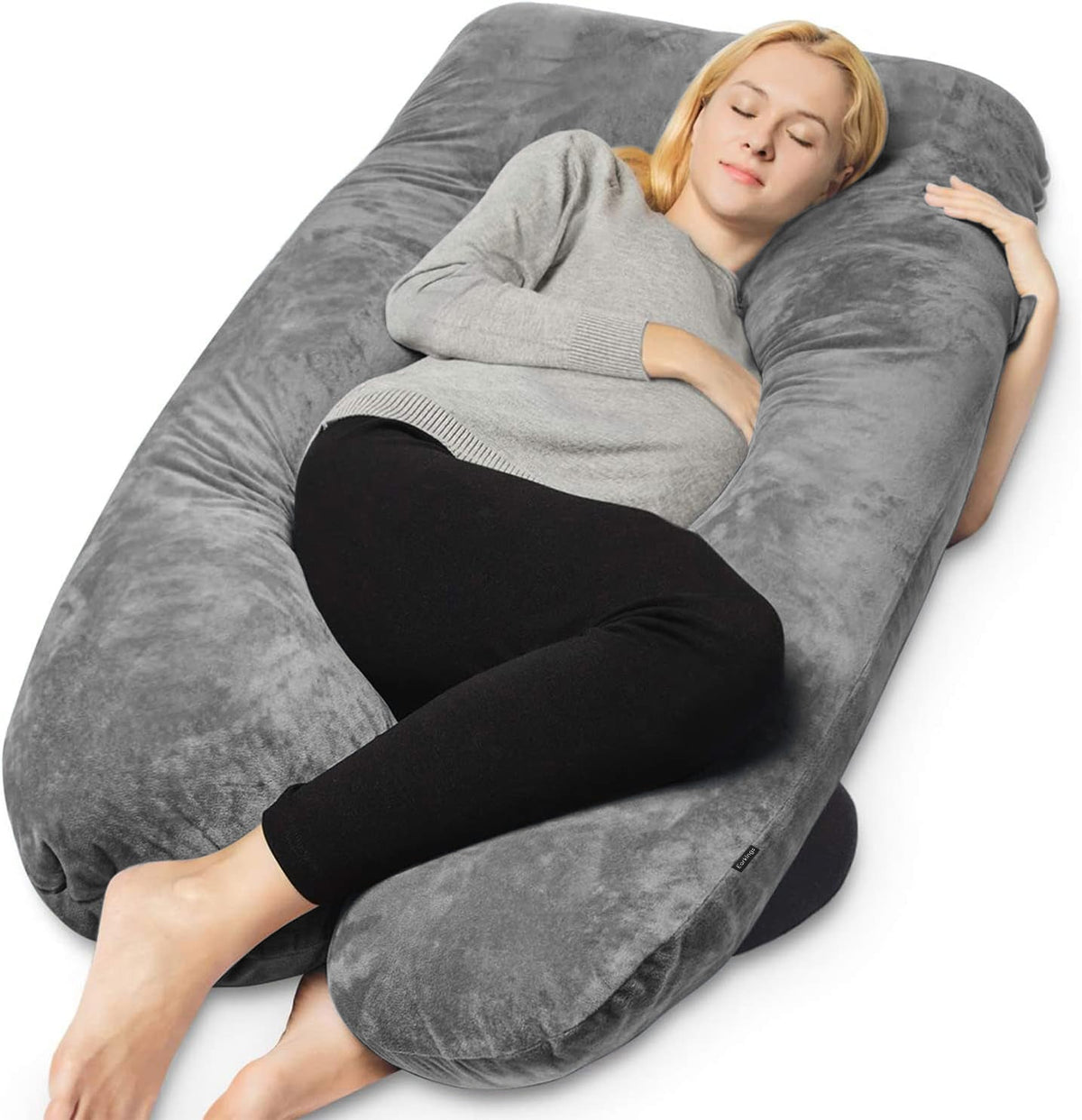 ComfortNest Schwangerschafts- sowie Seitenschläferkissen – Extra Unterstützung für Mama und Baby
