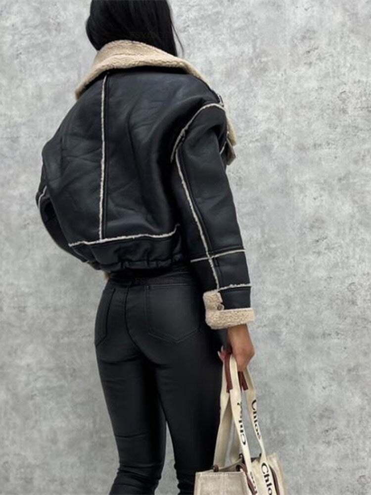 Sophie Stylische Bikerjacke – Bequem und Modisch