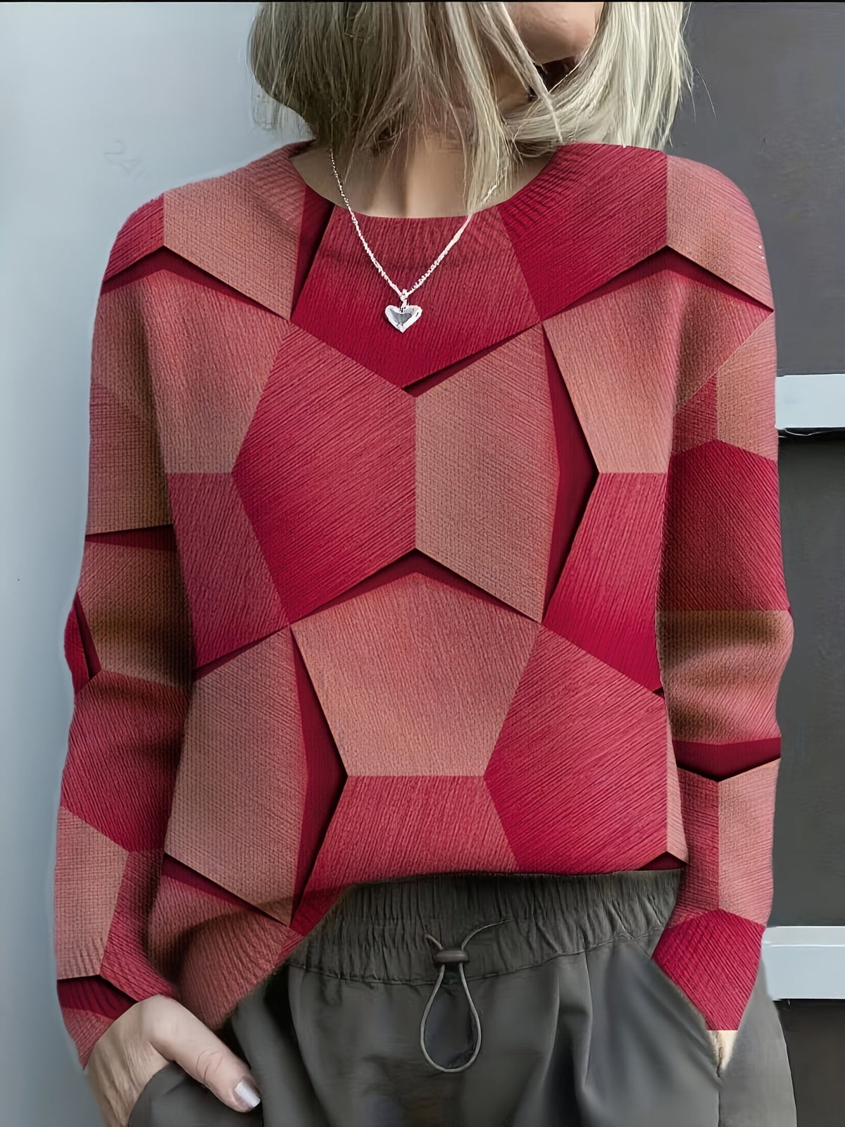Trendy Alltags-Pullover