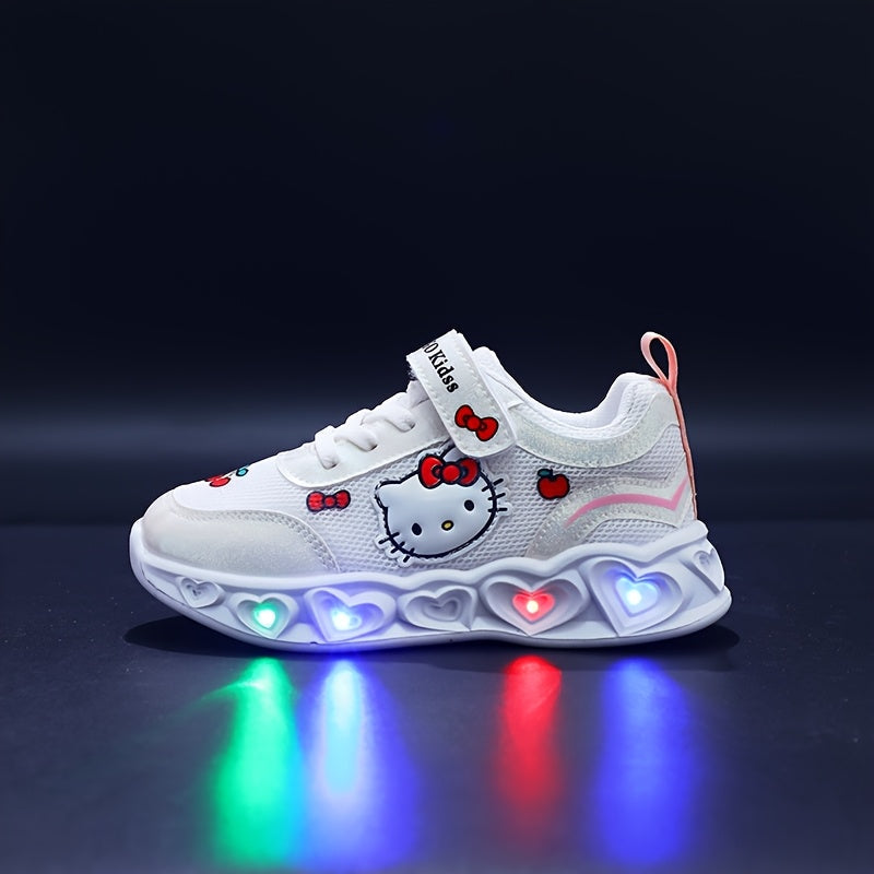 Leuchtende Hello Kitty Sneakers – Atmungsaktive sowie Gepolsterte Spaßschuhe