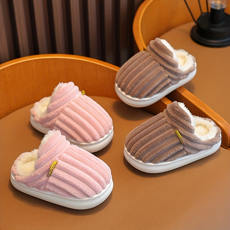 Weiche Plüschslipper für Kinder – Für Wärme sowie Komfort zu Hause