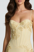 Maxikleid mit Blumenmuster