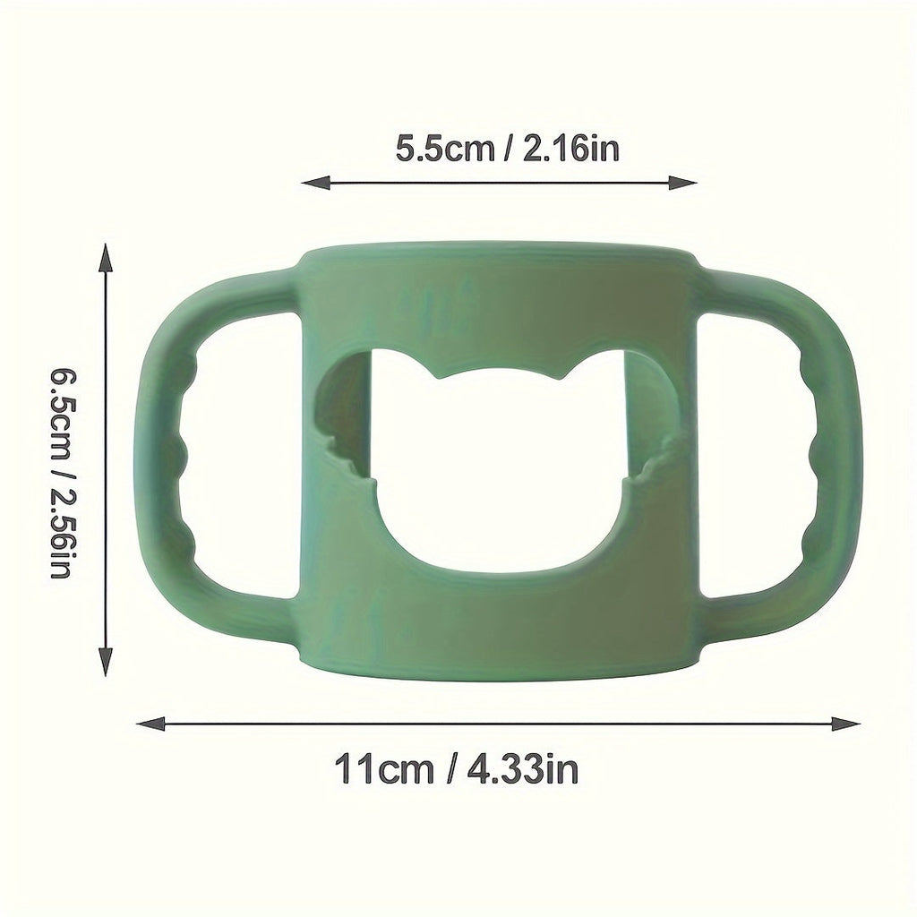 SnuggleGrip Silikon Babyflaschen-Griffe: Weich & Flexibel