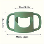 SnuggleGrip Silikon Babyflaschen-Griffe: Weich & Flexibel