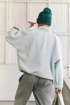 Jacke in Braun mit Stehkragen