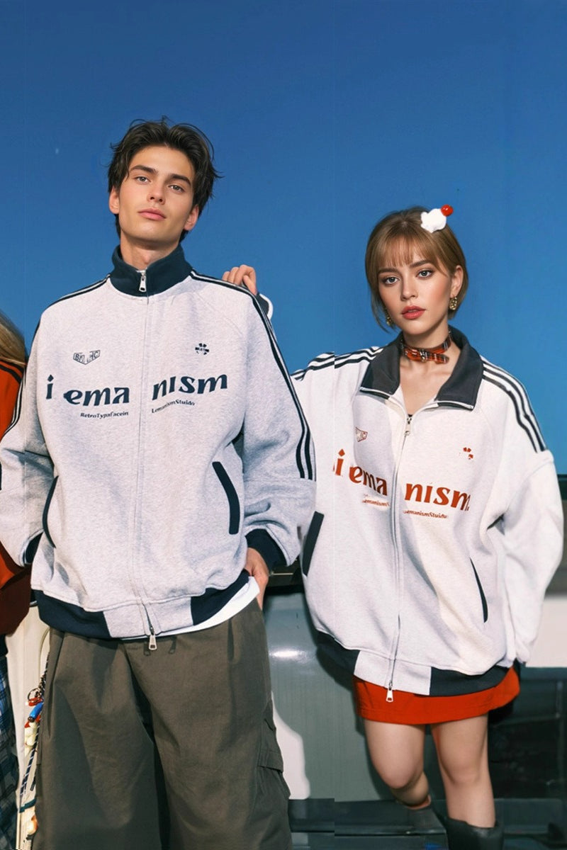 Hoodie mit Reißverschluss und Baumwolle