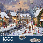 Winterliche Feiertage Puzzle – Für Gemütlichkeit sowie Spaß