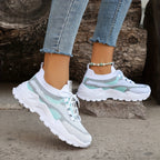 Damen Freizeit Sneakers - Flexibel und Atmungsaktiv für den Alltag