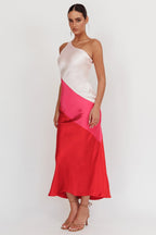 Swipe – Maxikleid mit One-Shoulder-Design