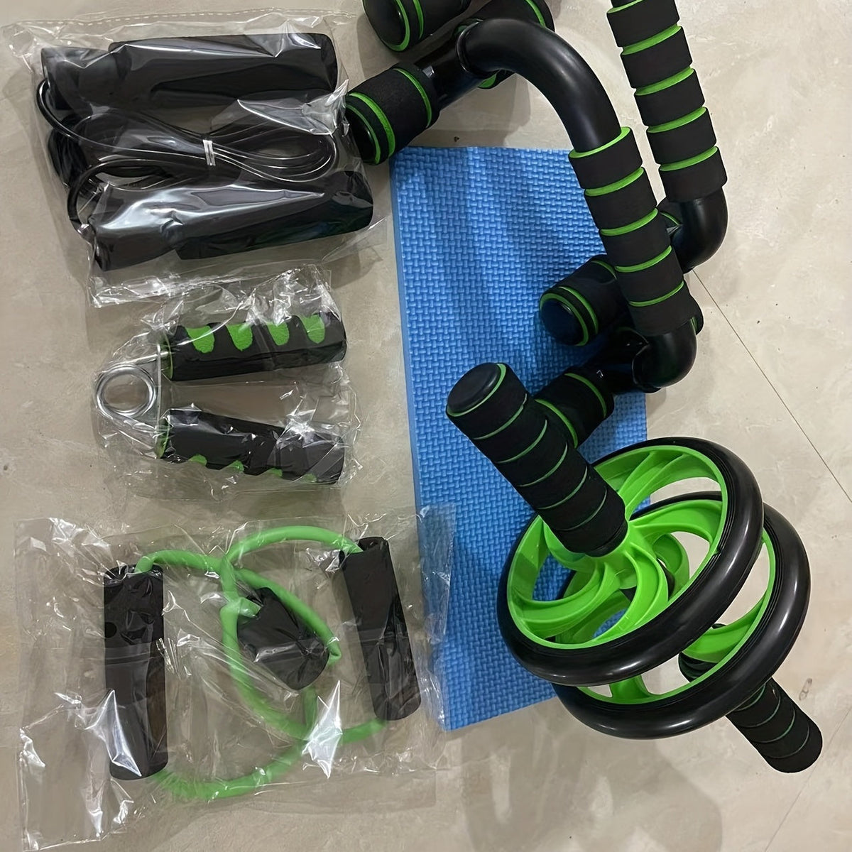 CoreMax Fitness Set – 7-teiliges Training für starke Bauch- sowie Kernmuskulatur