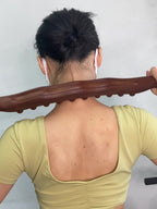 Holz-Massagestab inklusive 31 Perlen – Tiefe Muskelentspannung