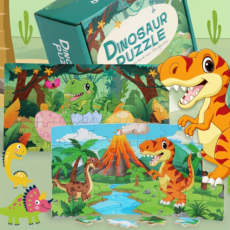 Pädagogisches Dinosaurierpuzzle – Für kreatives Lernen sowie Spielspaß
