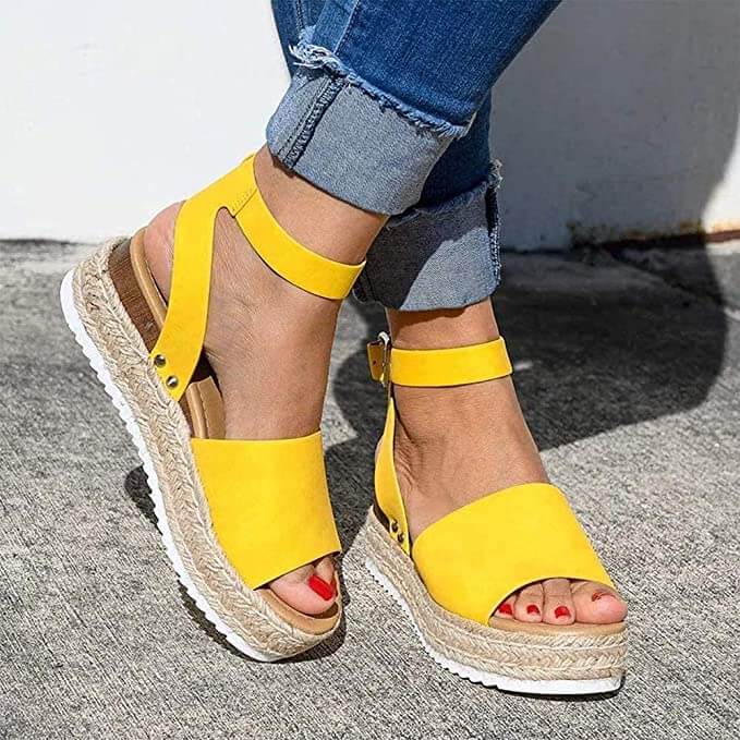 Damen Plattform Espadrille Sandalen – Stilvolles sowie bequemes Sommer-Schuhwerk