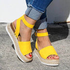 Damen Plattform Espadrille Sandalen – Stilvolles sowie bequemes Sommer-Schuhwerk