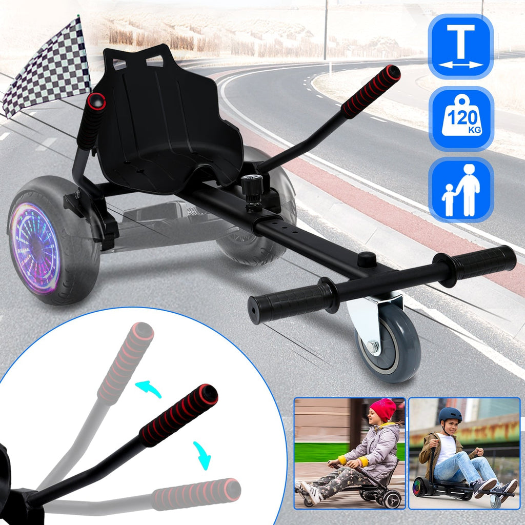 HoverKart Pro – Bequemer sowie Verstellbarer Hoverboard-Sitz