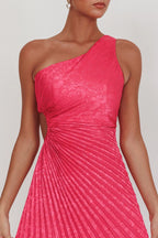Amelie – Maxikleid mit One-Shoulder-Design und Cut-outs