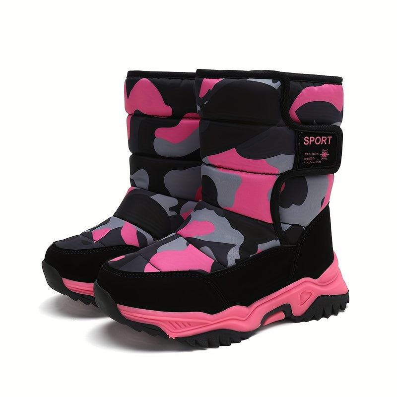 Modisch Camouflage Schneestiefel - Für Abenteurer