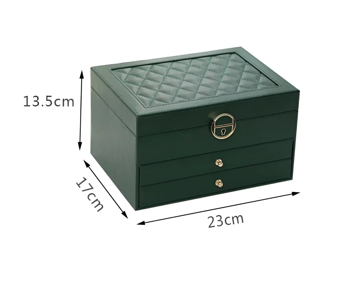 Luxuriöse Mehrschichtige Schmuckbox: Stilvoller & Langlebiger Organizer