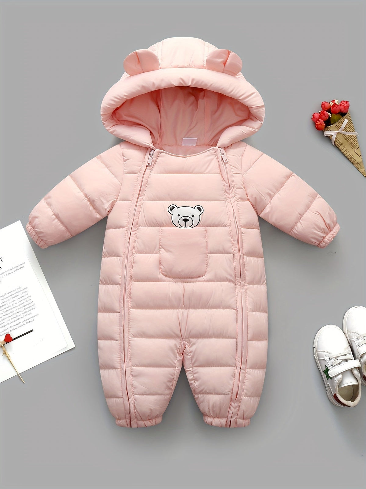 Kuscheliger Baby-Winteroverall – Ideal für warme Winterabenteuer