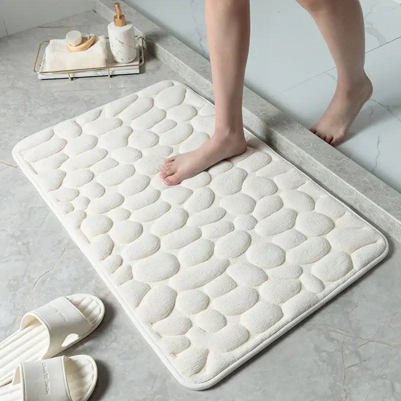 Stein-Badematte für das Badezimmer