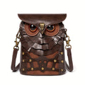 Steampunk Eule Mini Umhängetasche – Modisch und Funktional