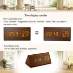 TriWood LED Wecker – Funktionales sowie Minimalistisches Design