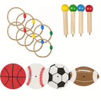 SportRing Wurfspiel Set – Lustiges sowie Interaktives Spiel für Draußen