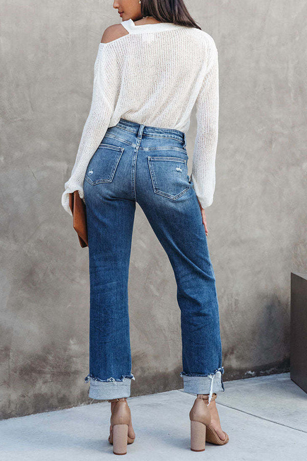 High-Waist Jeans