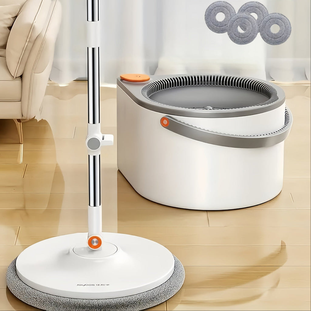 FlexiClean Spin Mop Set – Handsfree, Verstellbar sowie Effizientes Reinigen
