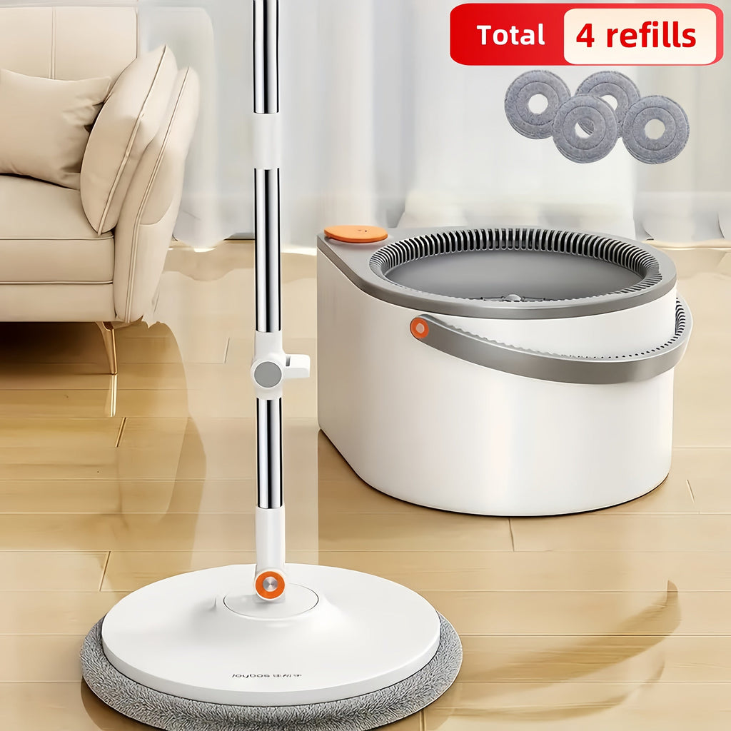 FlexiClean Spin Mop Set – Handsfree, Verstellbar sowie Effizientes Reinigen