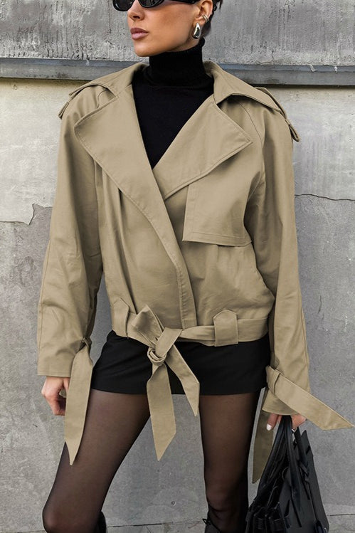 Gürtel im Vintage-Stil in Khaki