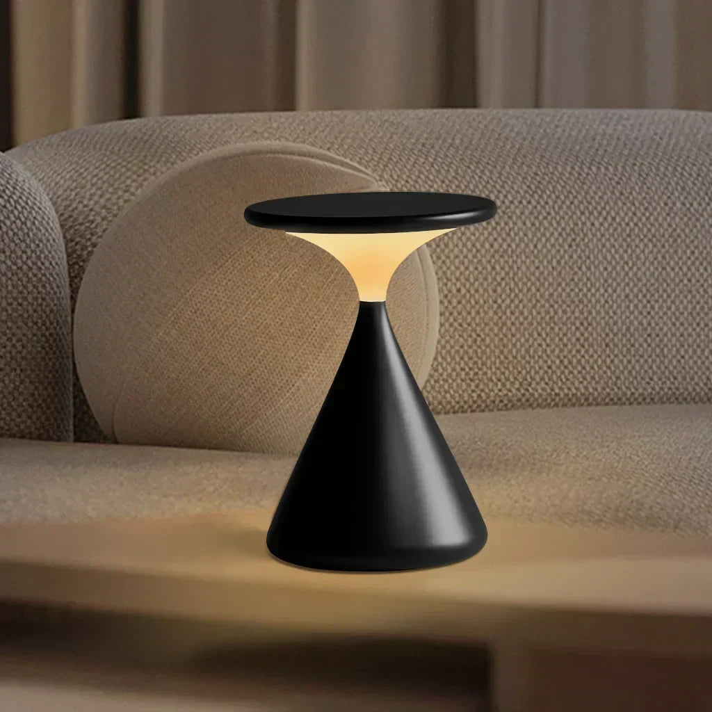 Aeron Sanduhr Dimmbares LED Tischlicht – Elegant sowie Kabellos