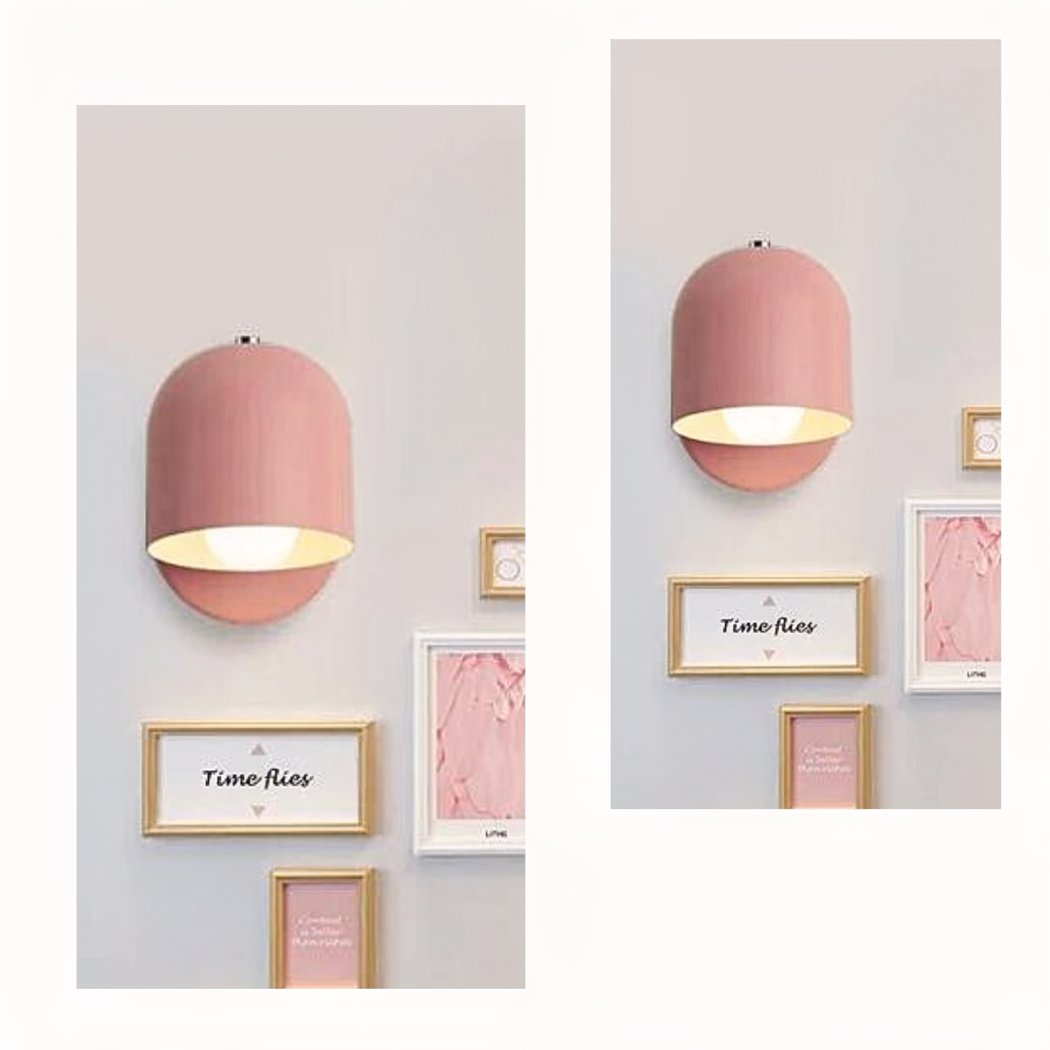 NordicGlow Skandinavische Wandlampe – Farbiger Akzent inklusive Stimmungsvollem Licht