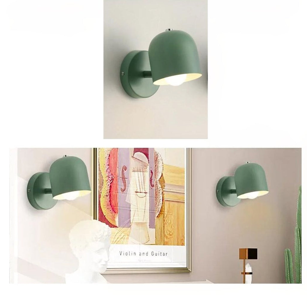 NordicGlow Skandinavische Wandlampe – Farbiger Akzent inklusive Stimmungsvollem Licht