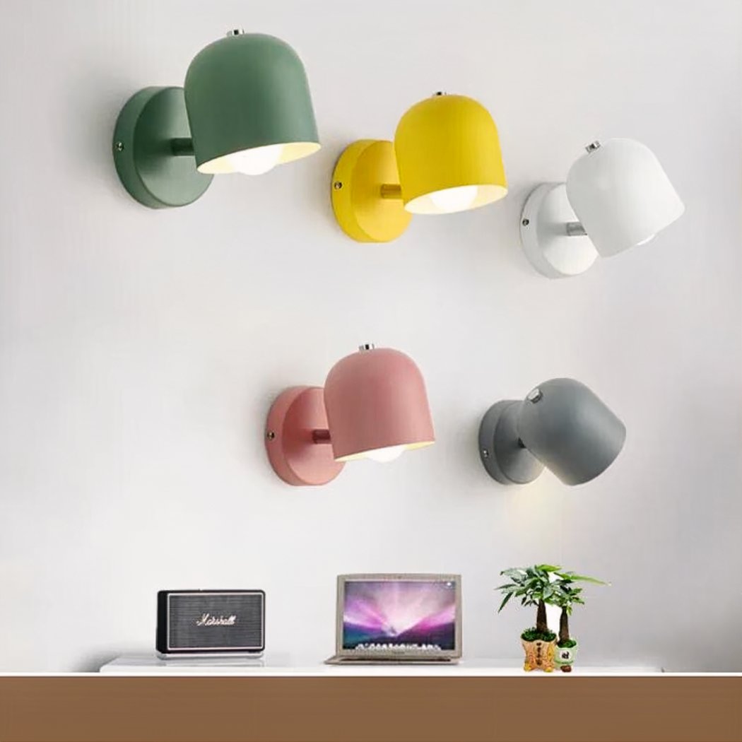 NordicGlow Skandinavische Wandlampe – Farbiger Akzent inklusive Stimmungsvollem Licht